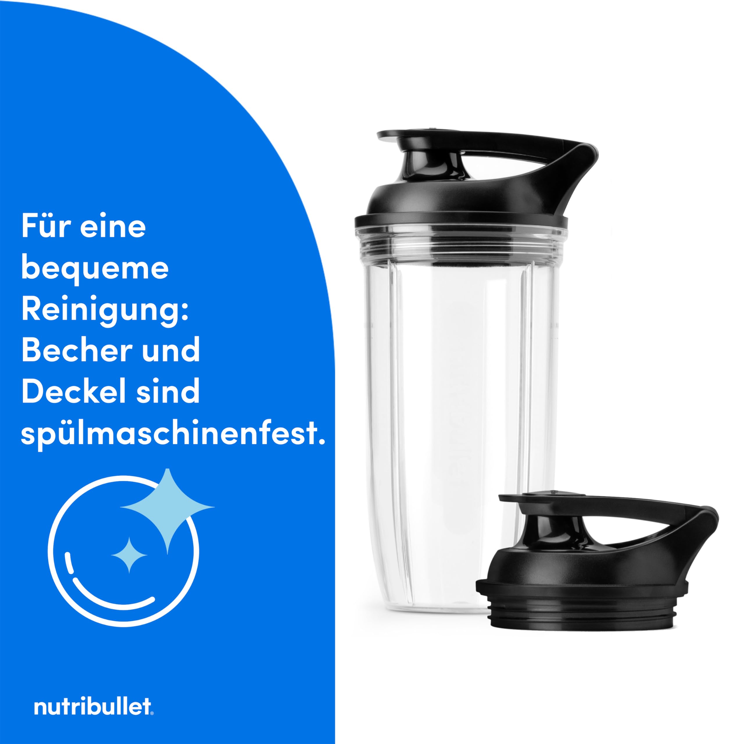 nutribullet-ultra-nb1206mb-smoothie-mixer-1200w-mit-900-ml-und-700-ml-tritan-bec image 8