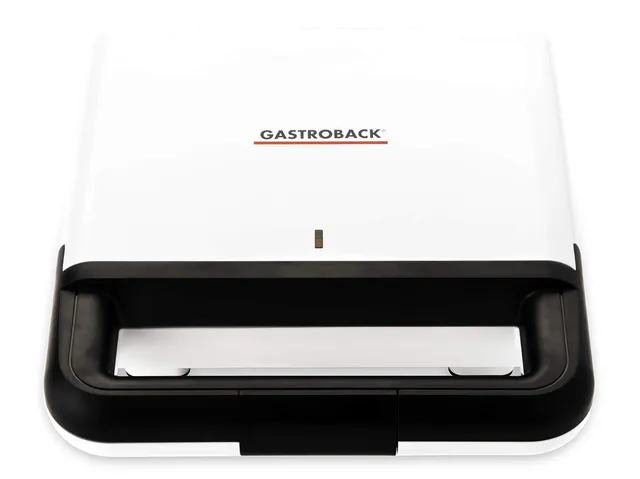 gastroback-42443-design-sandwichmaker-750-watt-wei-schwarz image 1