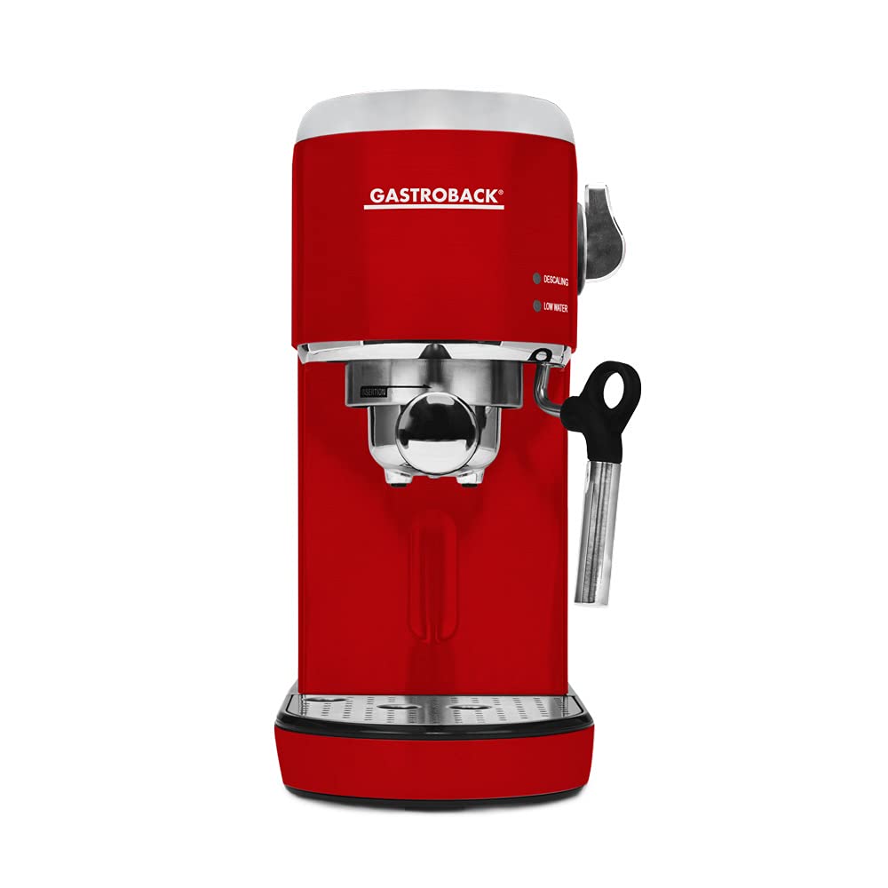 gastroback-42719-design-espresso-piccolo-siebtr-germaschine-rot image 1