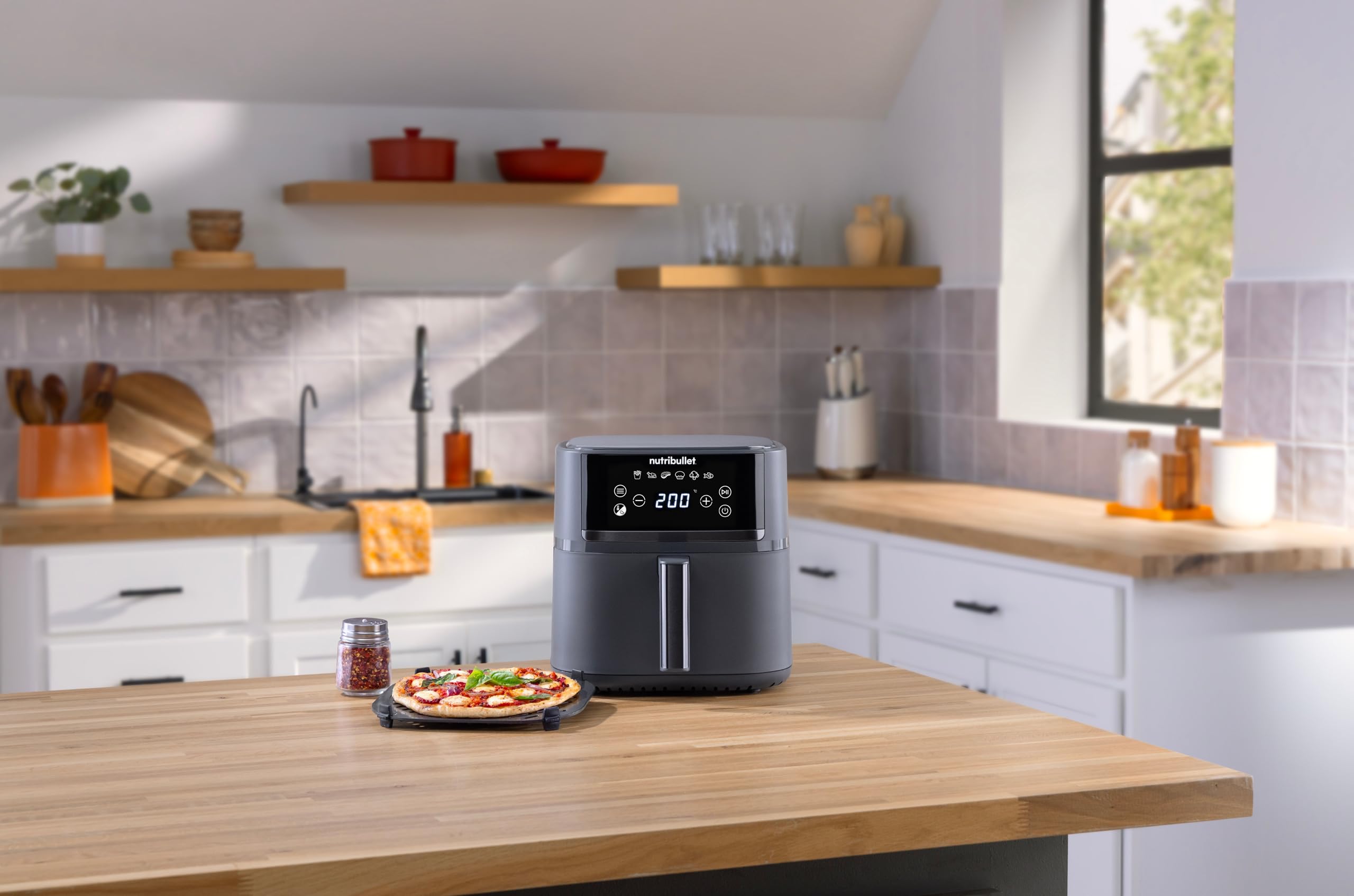 nutribullet-crisplite-nba0611dg-hei-luftfritteuse-6l-1700w-mattschwarz image 6