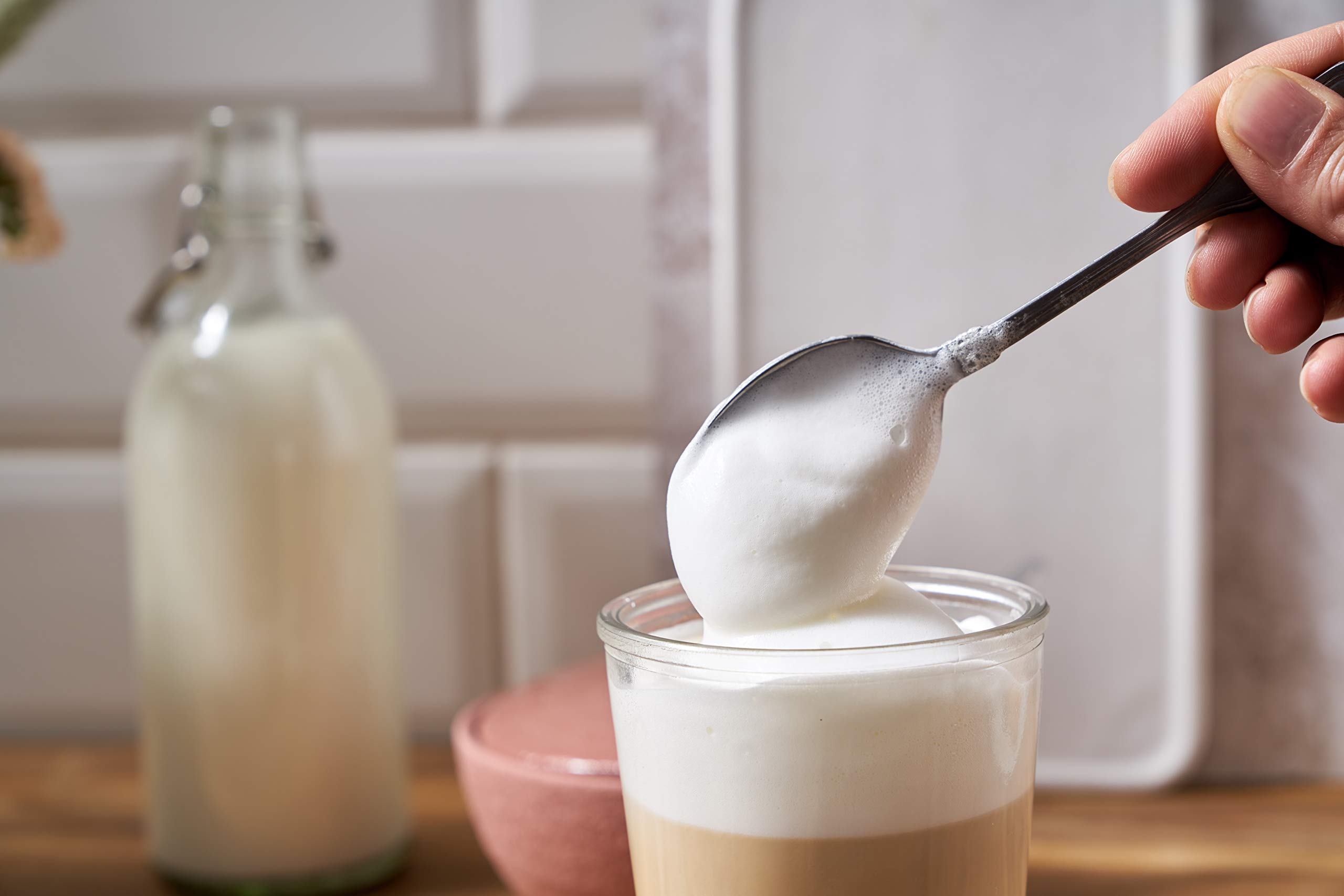 gastroback-froth-au-lait-automatischer-milchaufsch-umer-1-l-schaum-schwarz image 7