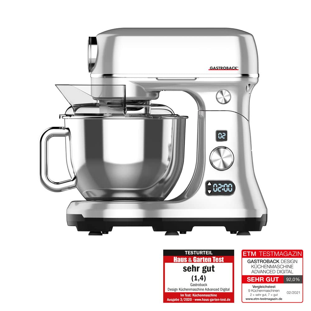 gastroback-design-k-chenmaschine-advanced-digital-40977-silber-5-0-liter image 1