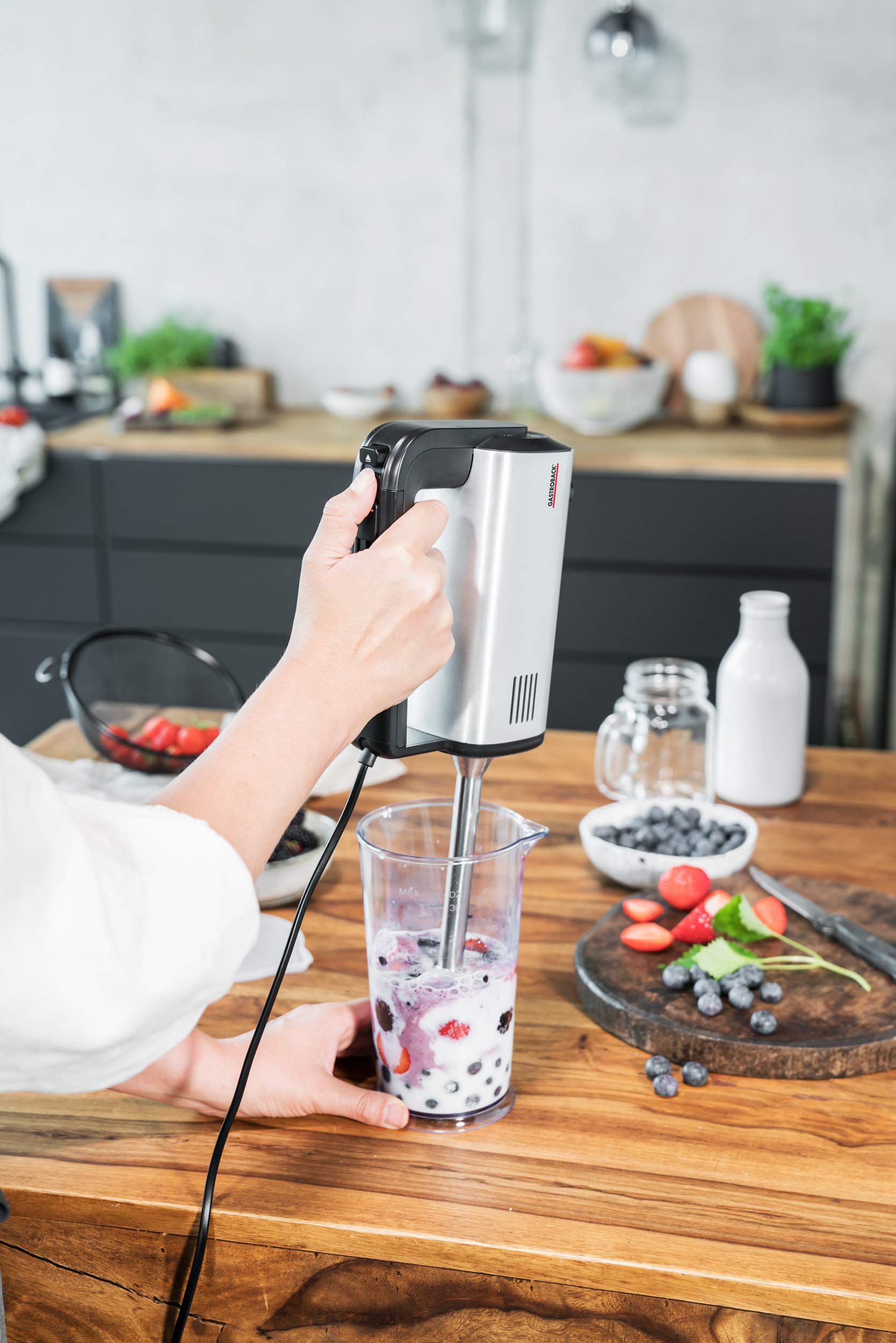 gastroback-40983-design-handmixer-pro-3in1-500-watt-silber-schwarz image 7