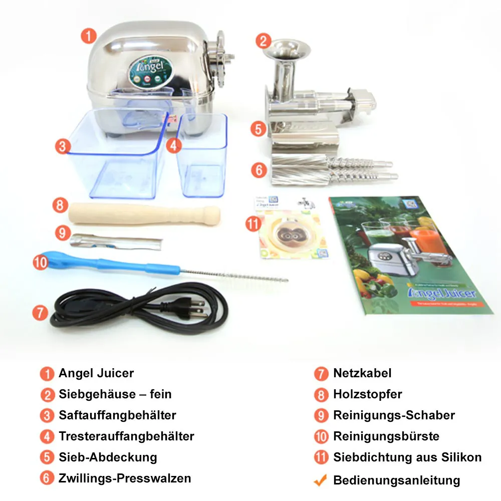 angel-juicer-7500-entsafter-aus-edelstahl-mit-zwillingspresswalzen image 5