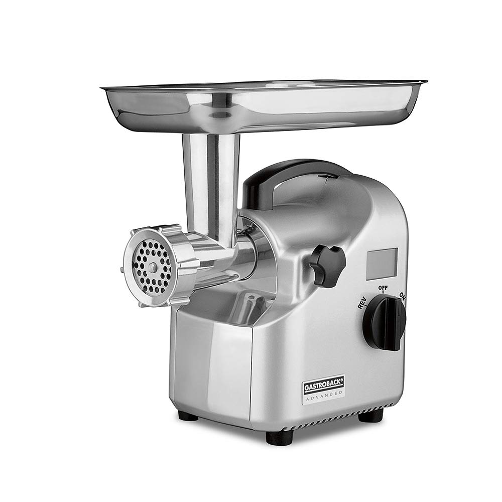 gastroback-41402-fleischwolf-pro-1000-watt-edelstahl-kreuzmesser-schwarz image 7