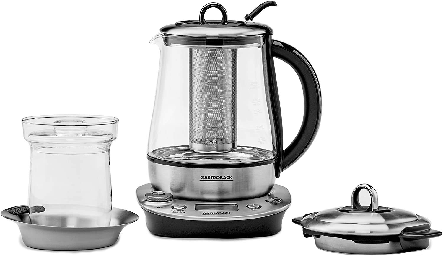 gastroback-design-tea-and-more-advanced-teekocher-2-in-1-edelstahl-glas image 2