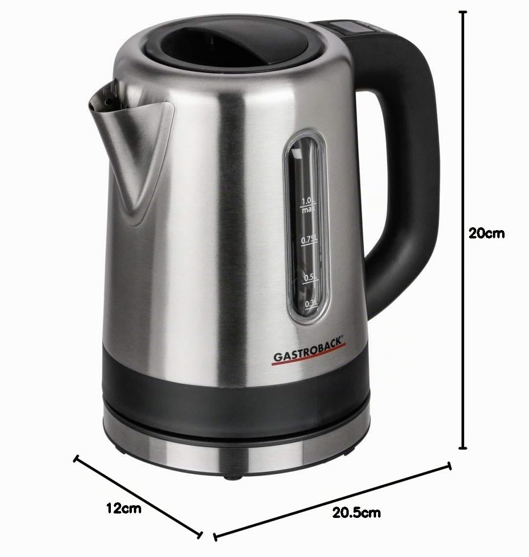 gastroback-42435-design-wasserkocher-mini-1l-2200w-schwarz image 4