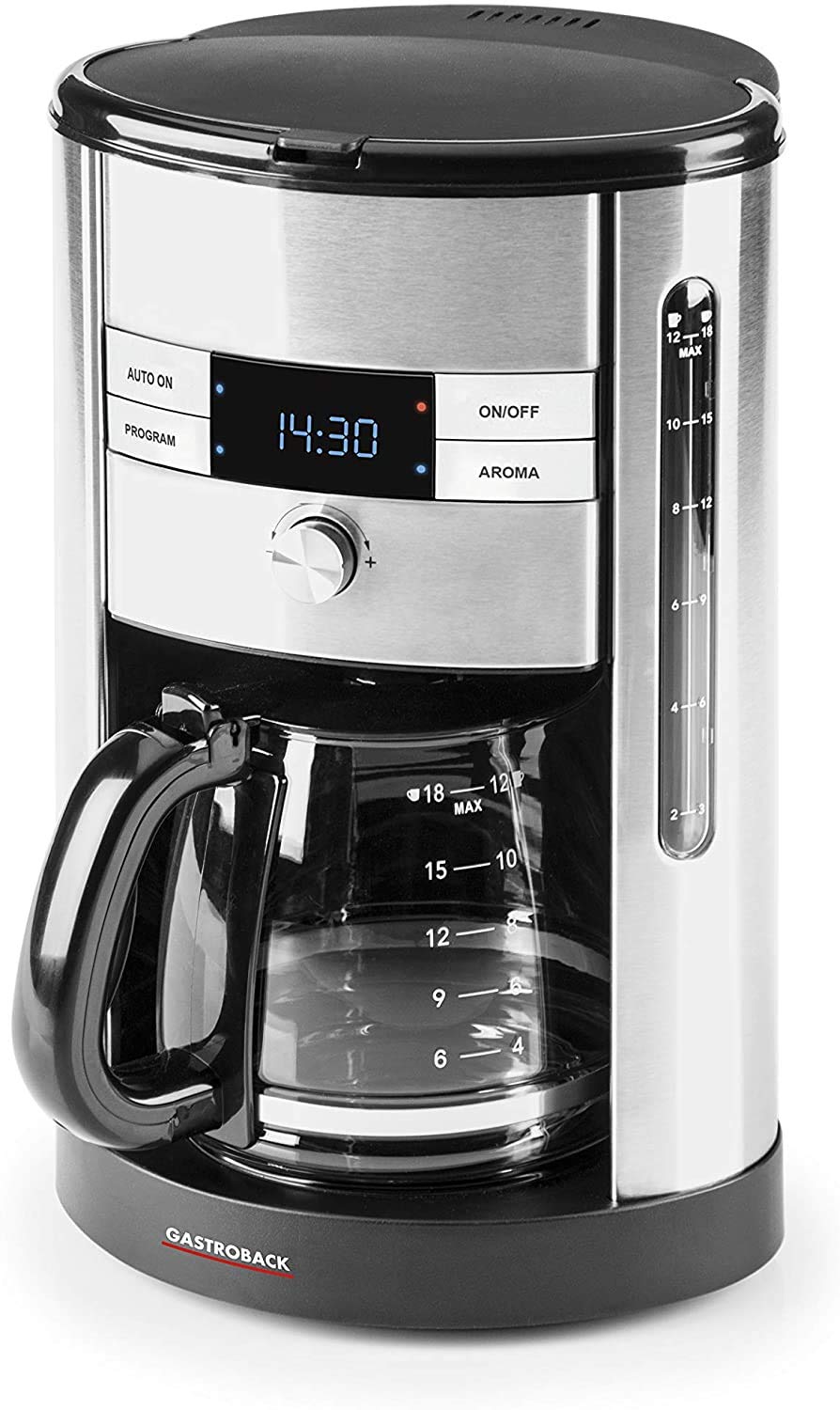 gastroback-42704-design-coffee-aroma-pro-kaffeeautomat-12-tassen-950-watt image 2