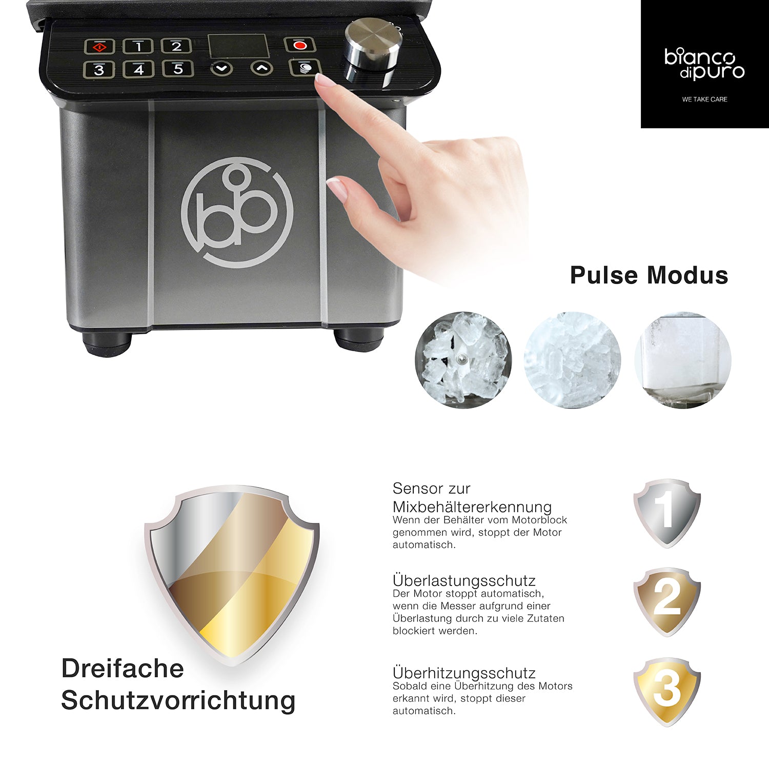 bianco-di-puro-gusto-alpha-hochleistungsmixer-profi-standmixer-inkl-soundcover image 6