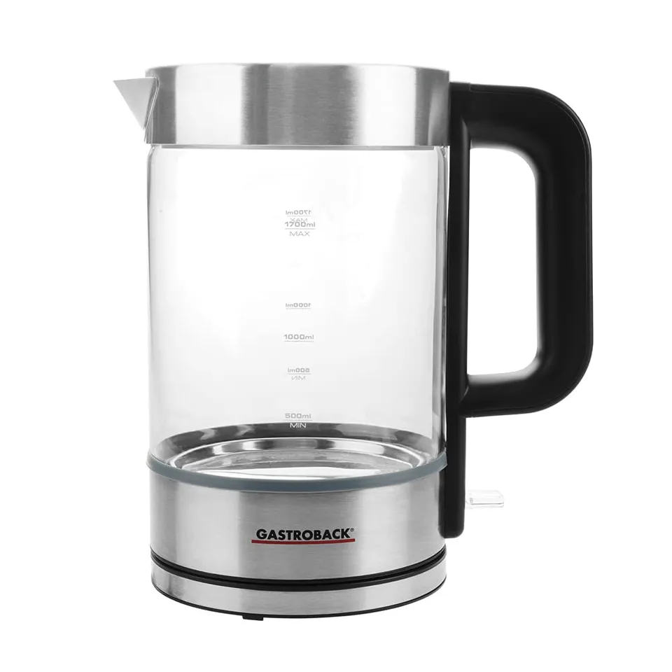 gastroback-42442-design-glaswasserkocher-basic-1-7-liter-3-000-watt image 1