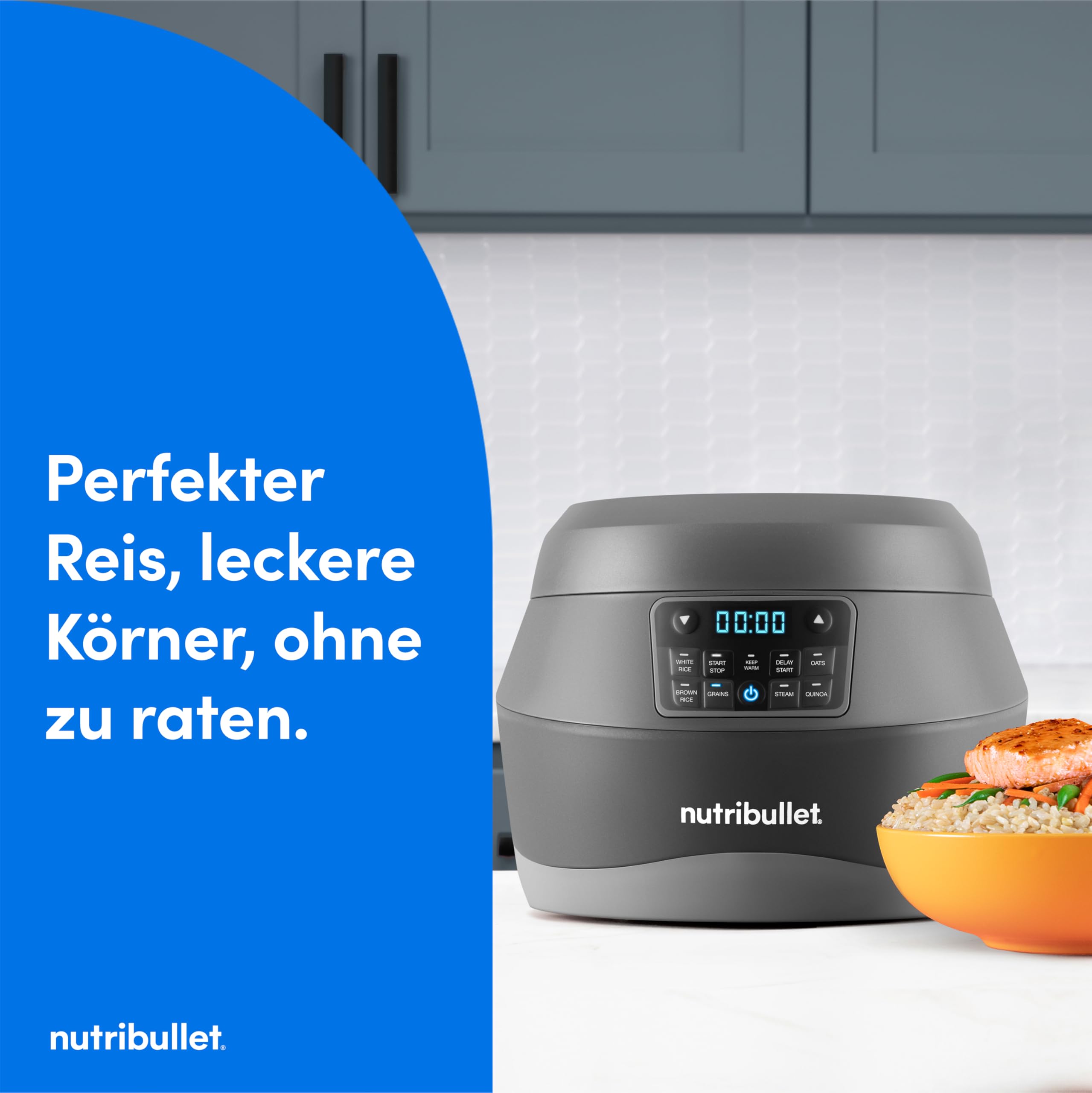 nutribullet-everygrain-cooker-nbrc605dg-reiskocher-10-tassen-600w-grau image 2