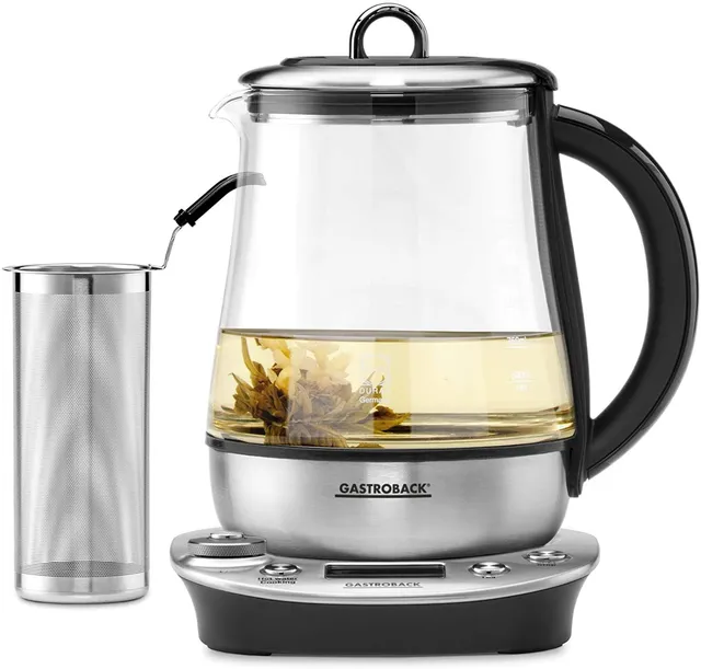 gastroback-design-tea-and-more-advanced-teekocher-2-in-1-edelstahl-glas image 1
