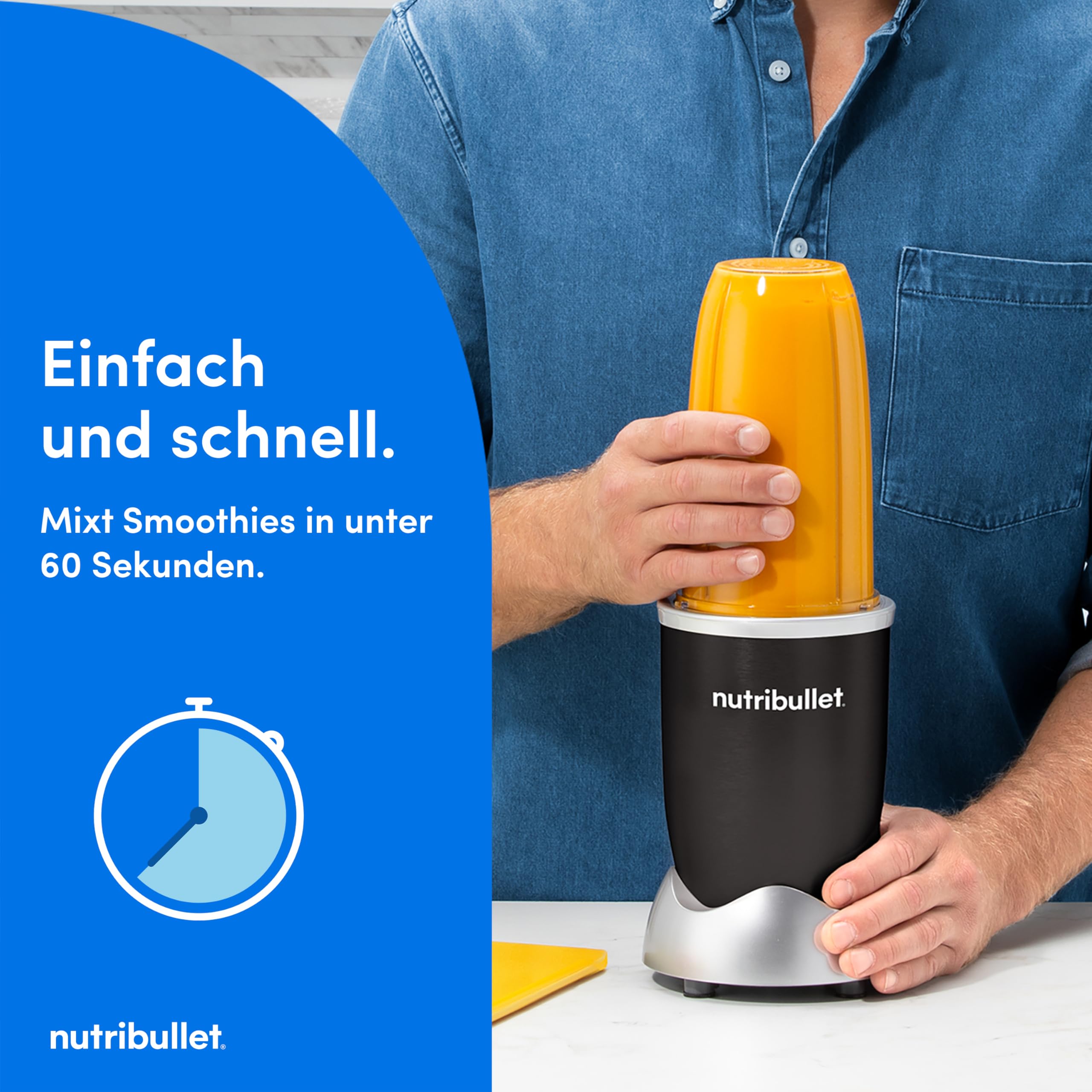nutribullet-original-600-nb603b-smoothie-maker-600-w-schwarz image 4