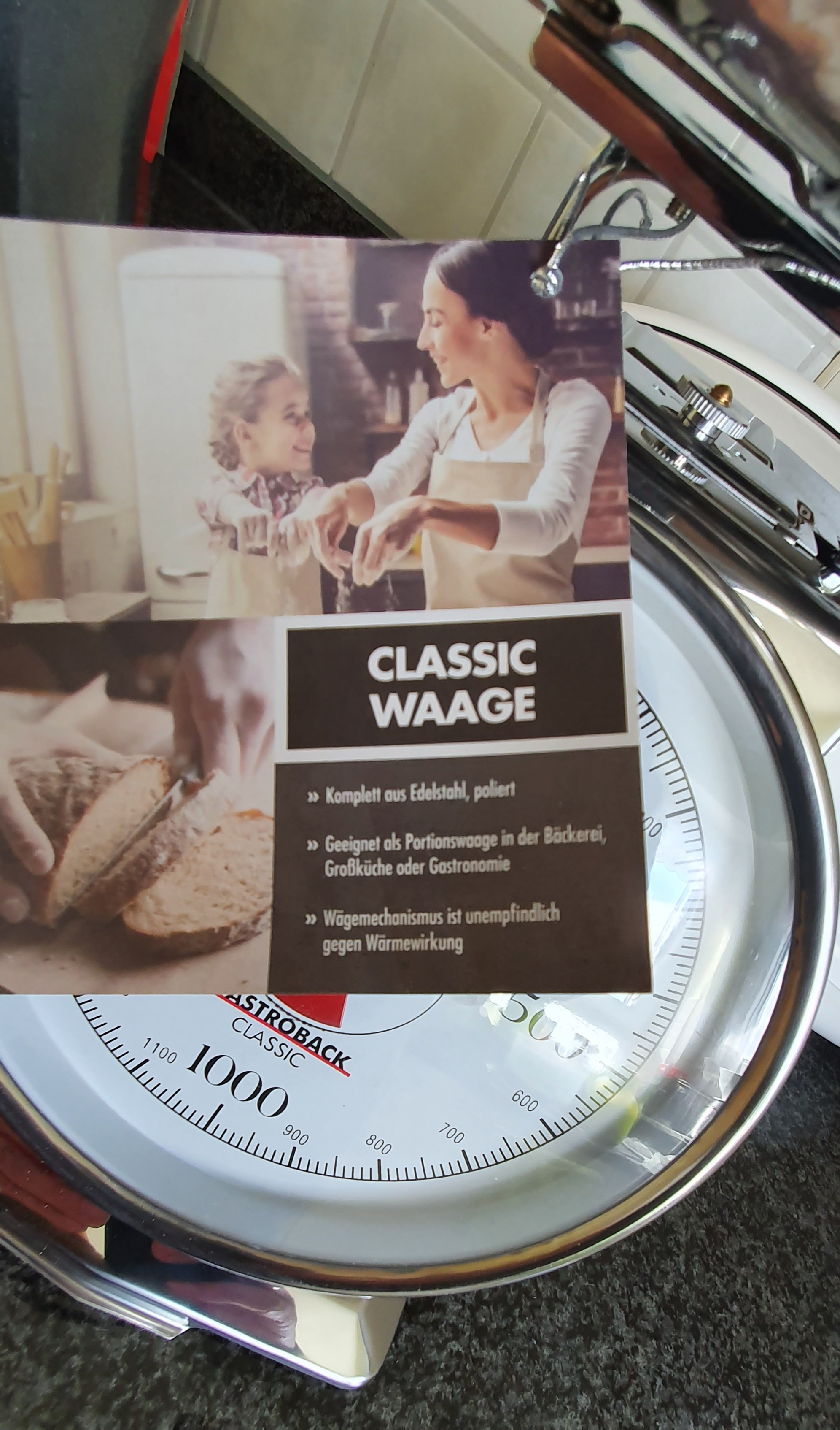 Solide Küchenwaage