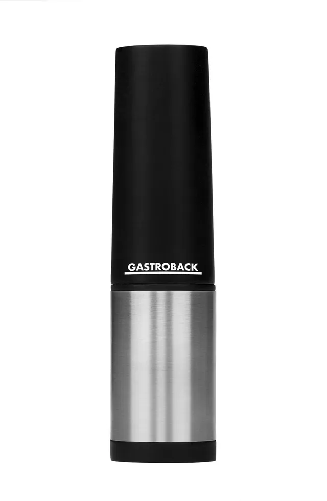 gastroback-47102-aroma-weinverschluss-f-r-weinflaschen-schwarz-silber image 1