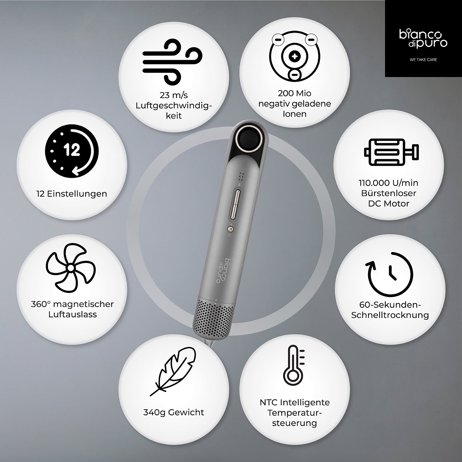 bianco-di-puro-bella-ionen-haartrockner-supersonic-dc-motor image 2