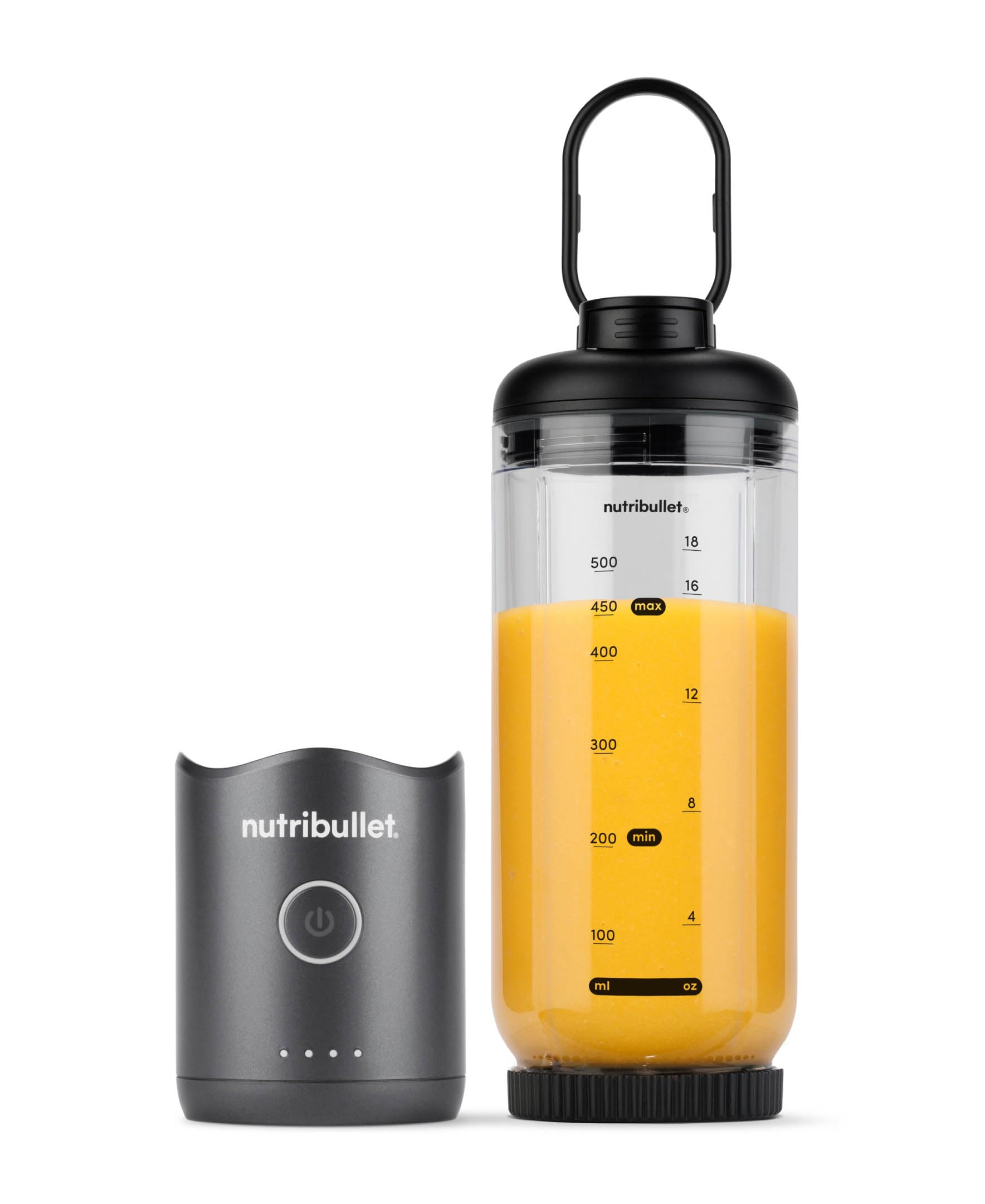 nutribullet-flex-nbp013gm-tragbarer-smoothie-mixer-590-ml-usb-c-stahlgrau image 3