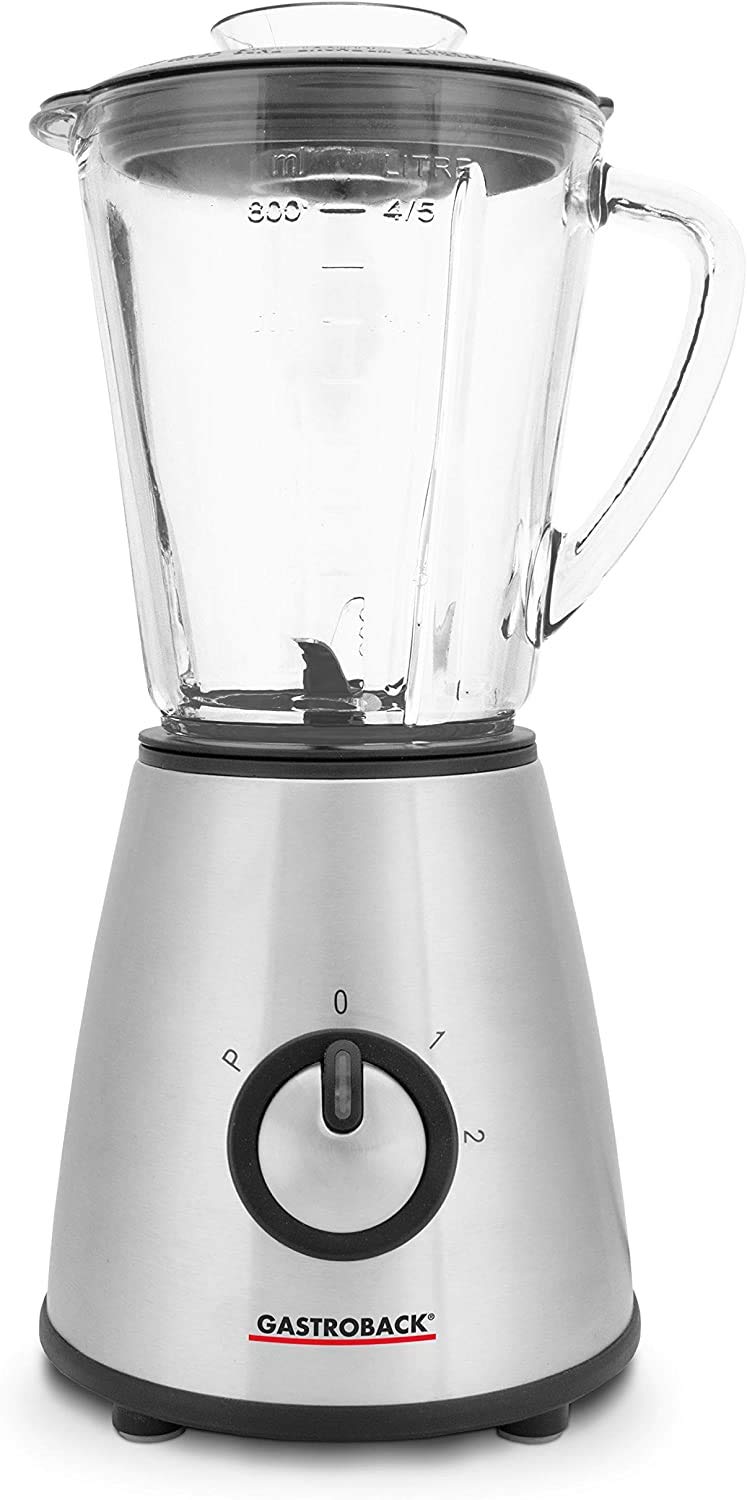 gastroback-design-mixer-mini-standmixer-schwarz-silber-1-0-l image 1