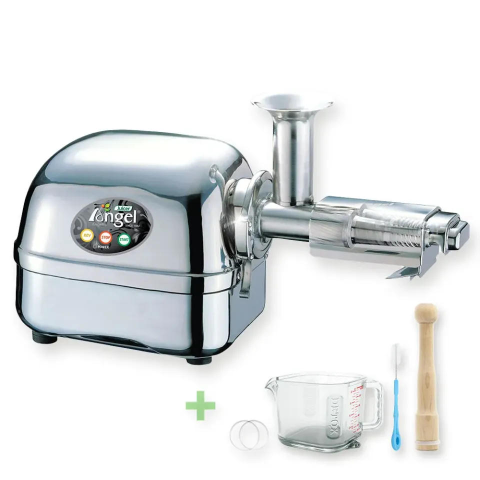 angel-juicer-8500s-slow-juicer-edelstahl-entsafter-zwillingspresswalzen image 1