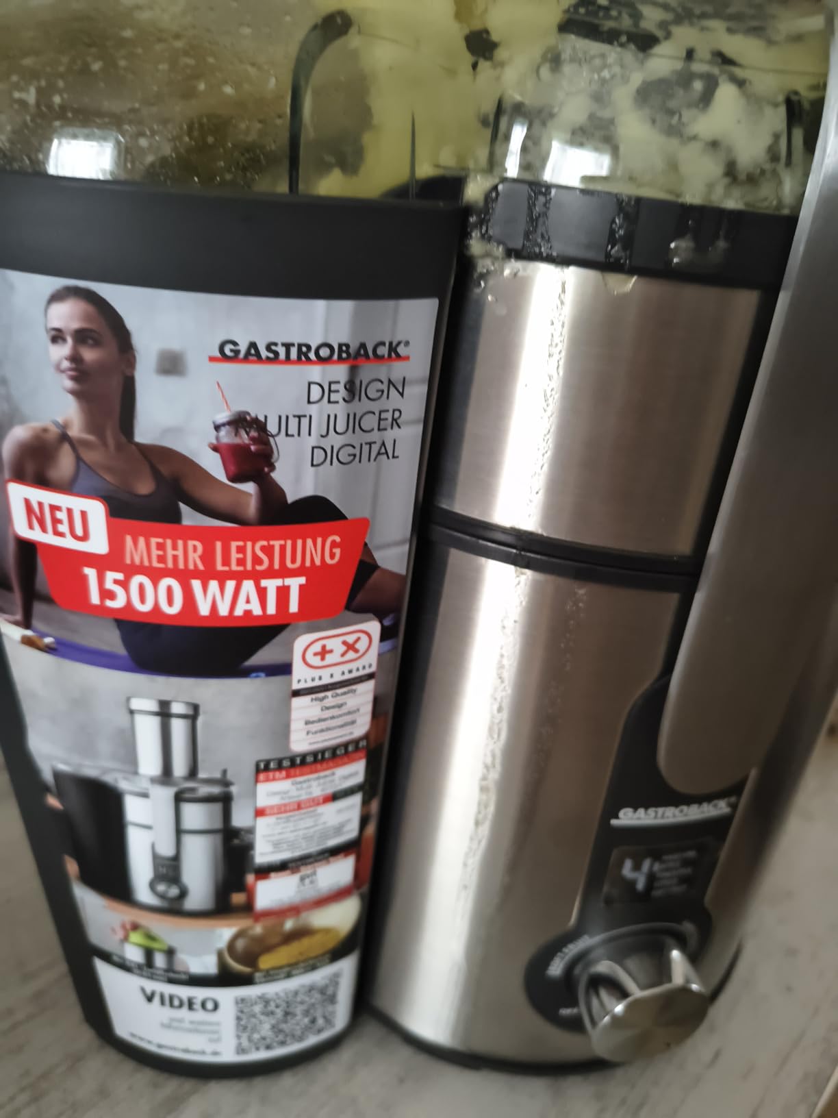 Ganze Äpfel rein, Saft raus!