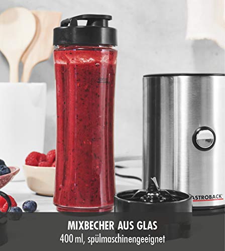 gastroback-design-smoothie-maker-mix-go-smoothie-mixer-silber-schwarz image 8