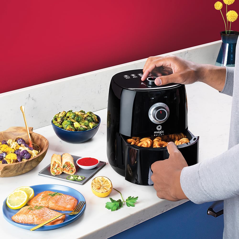 nutribullet-magic-bullet-hei-luftfritteuse-mba021b-2-5-l-1300-w-schwarz image 6