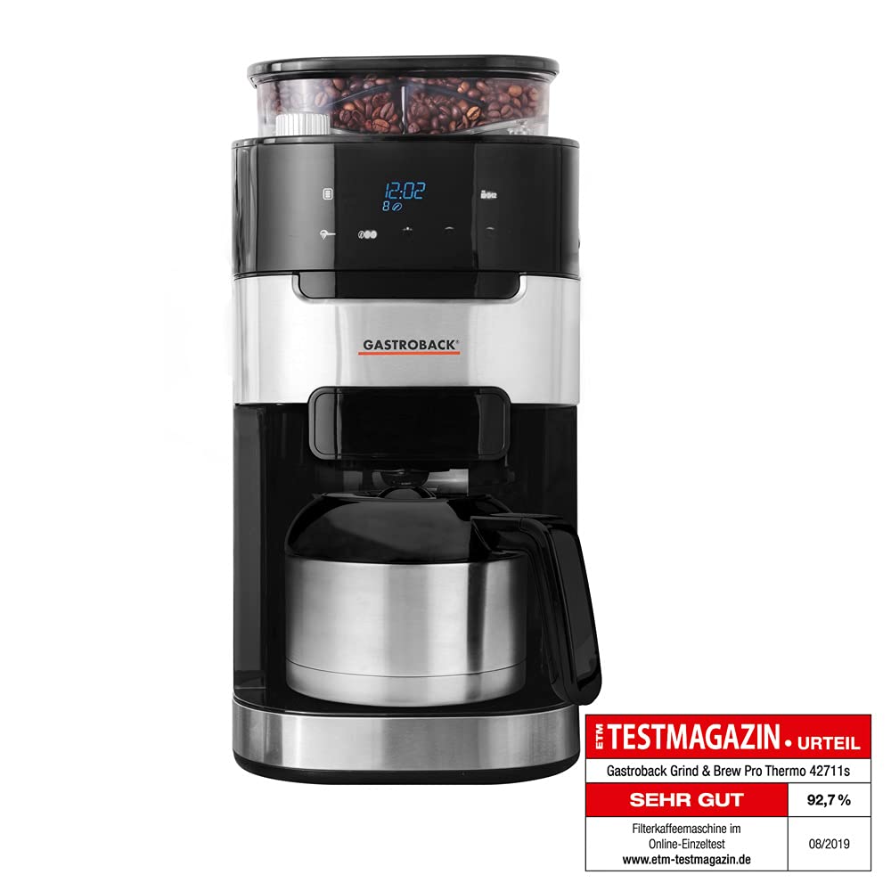 gastroback-grind-brew-pro-thermo-filterkaffeemaschine-mit-mahlwerk-1-0-liter image 2