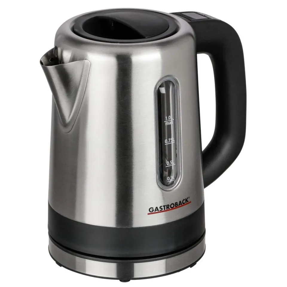 gastroback-42435-design-wasserkocher-mini-1l-2200w-schwarz image 1