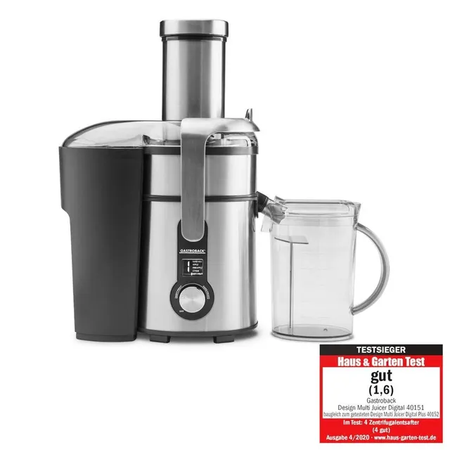 gastroback-40151-design-multi-juicer-digital-1300-watt-mit-xxl-schacht-84-mm image 1