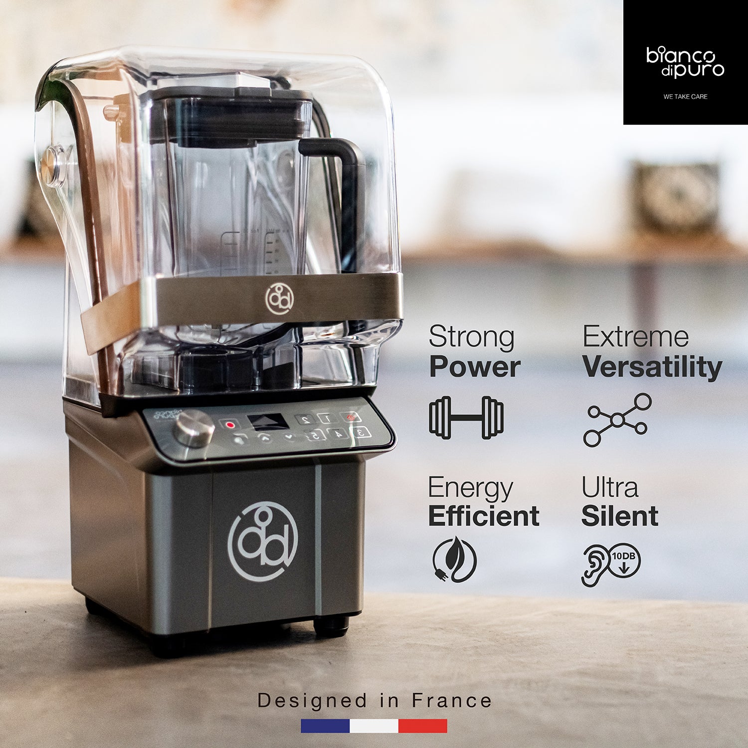 bianco-di-puro-gusto-alpha-hochleistungsmixer-profi-standmixer-inkl-soundcover image 2