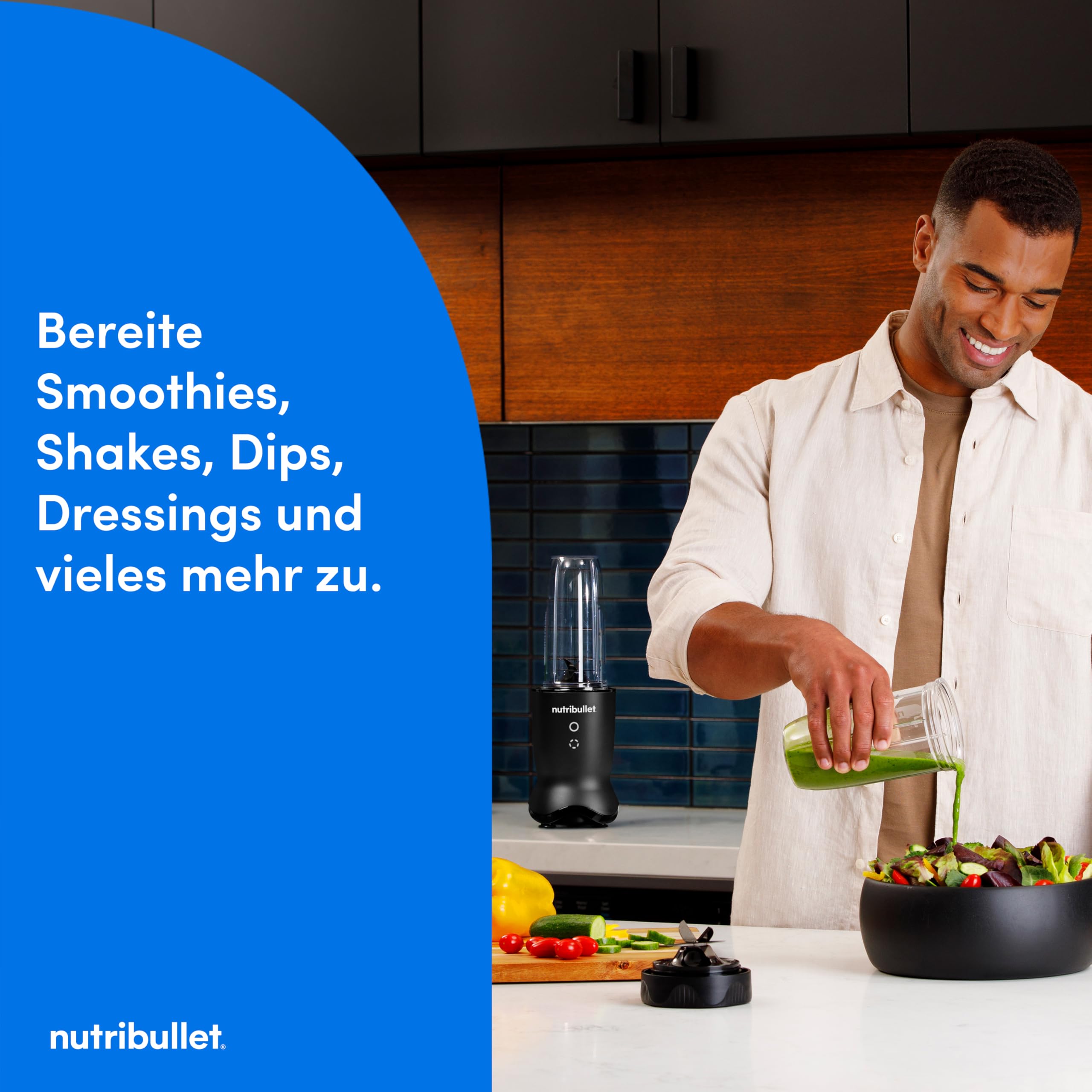 nutribullet-ultra-nb1206mb-smoothie-mixer-1200w-mit-900-ml-und-700-ml-tritan-bec image 7