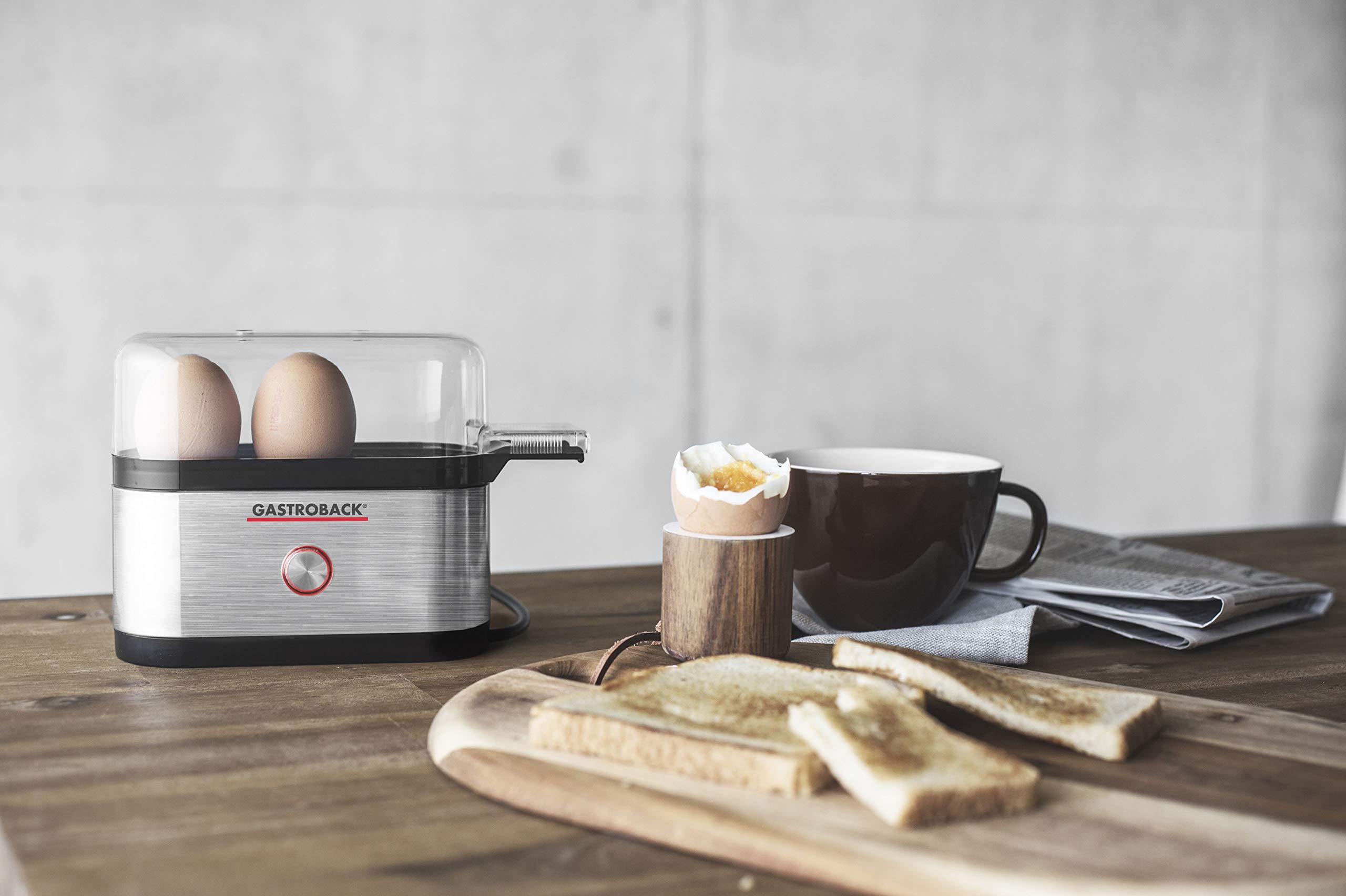 gastroback-42800-design-eierkocher-mini-f-r-3-eier-egg-cooker-aus-edelstahl image 3
