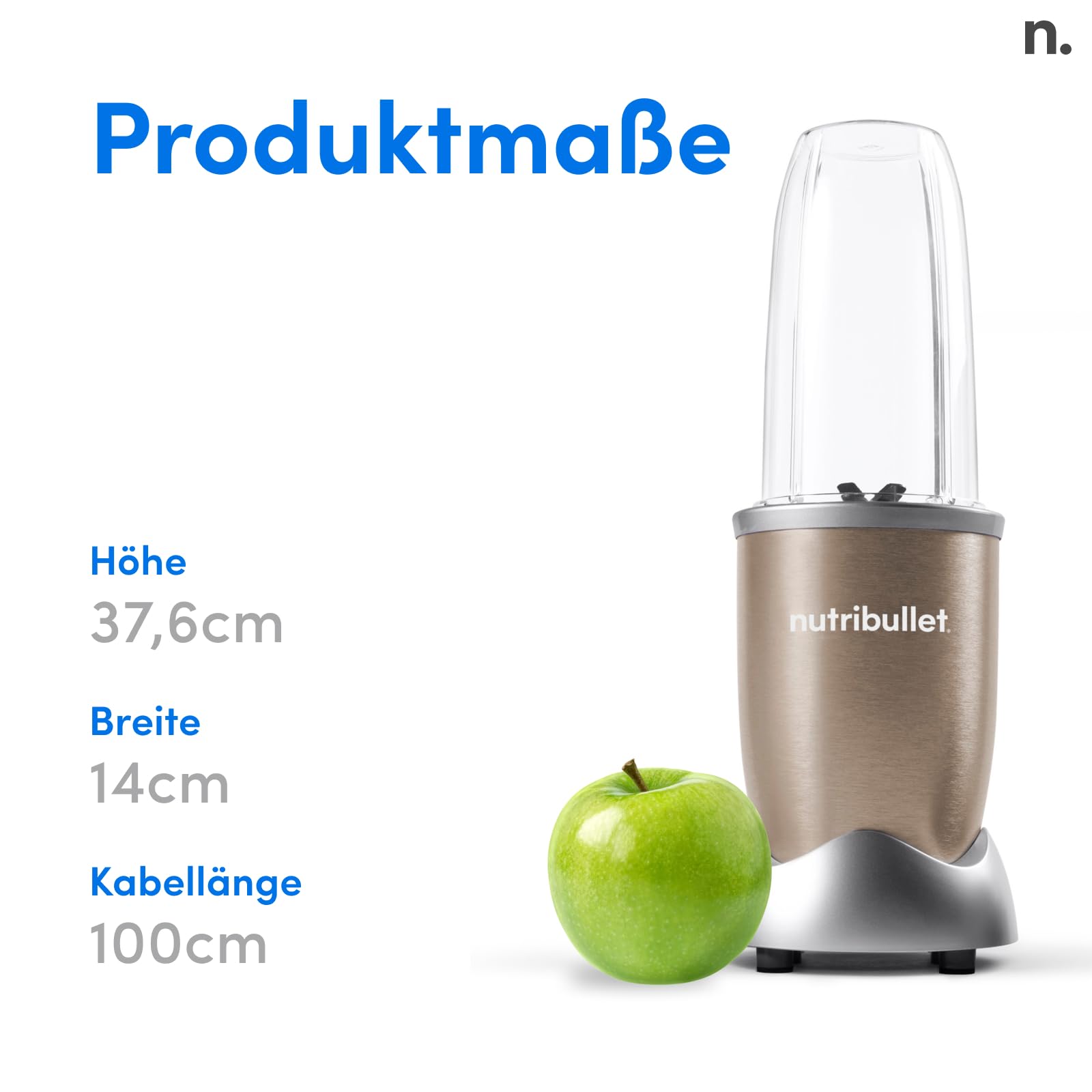 nutribullet-pro-nb904cp-smoothie-maker-900-watt-mit-700-ml-to-go-becher image 7