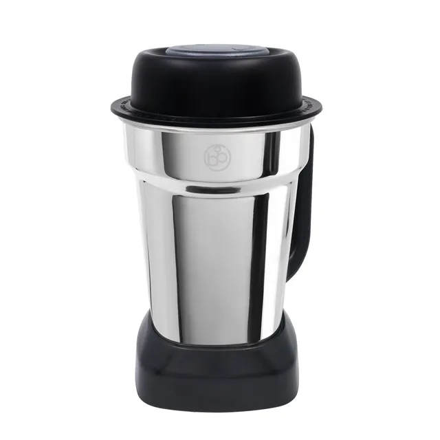 bianco-di-puro-inox-edelstahlbeh-lter-0-8-liter-f-r-trockengut-und-hei-getr-nke image 1