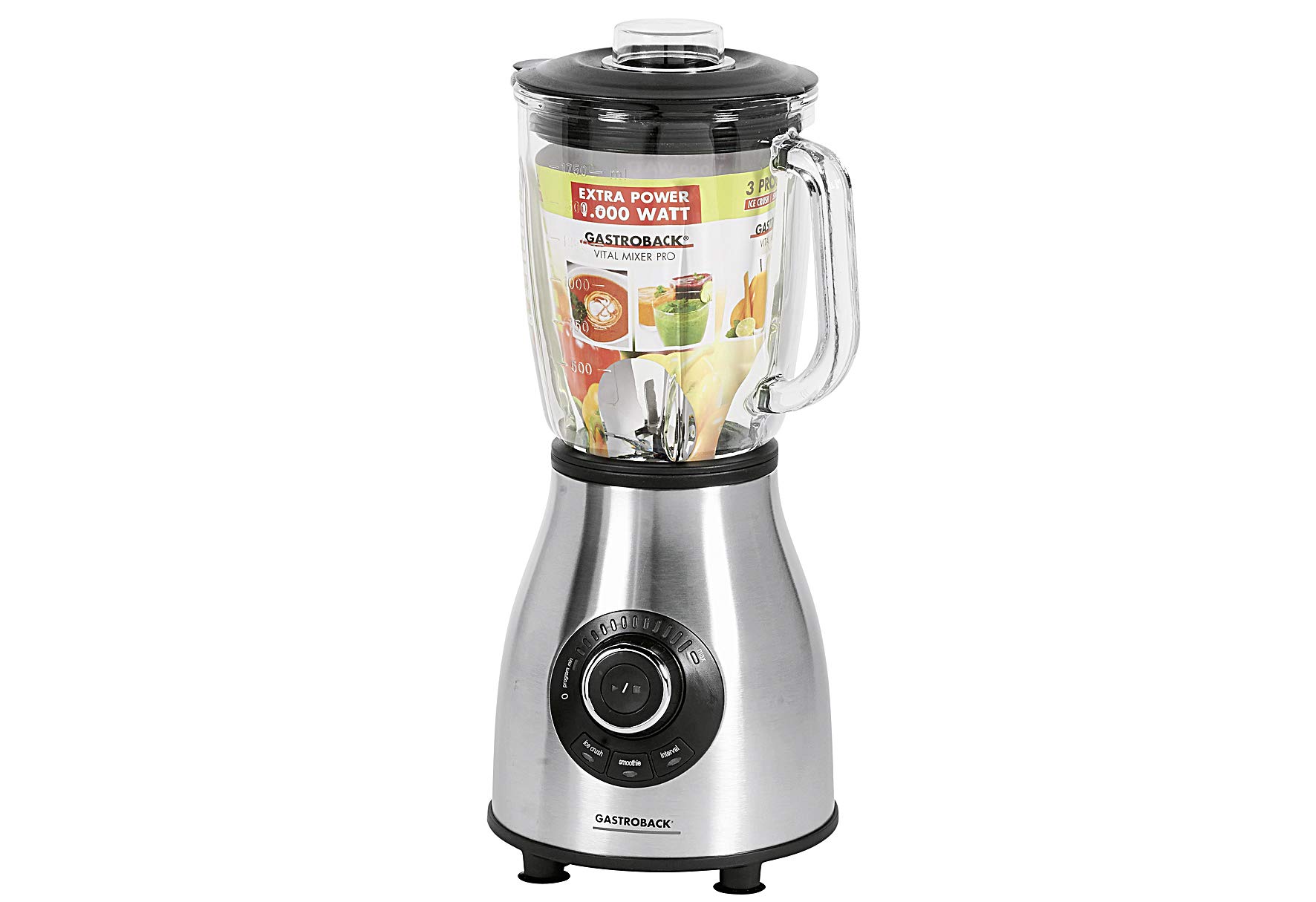 gastroback-vital-mixer-pro-standmixer-1000-w-1-75-l-edelstahl image 1