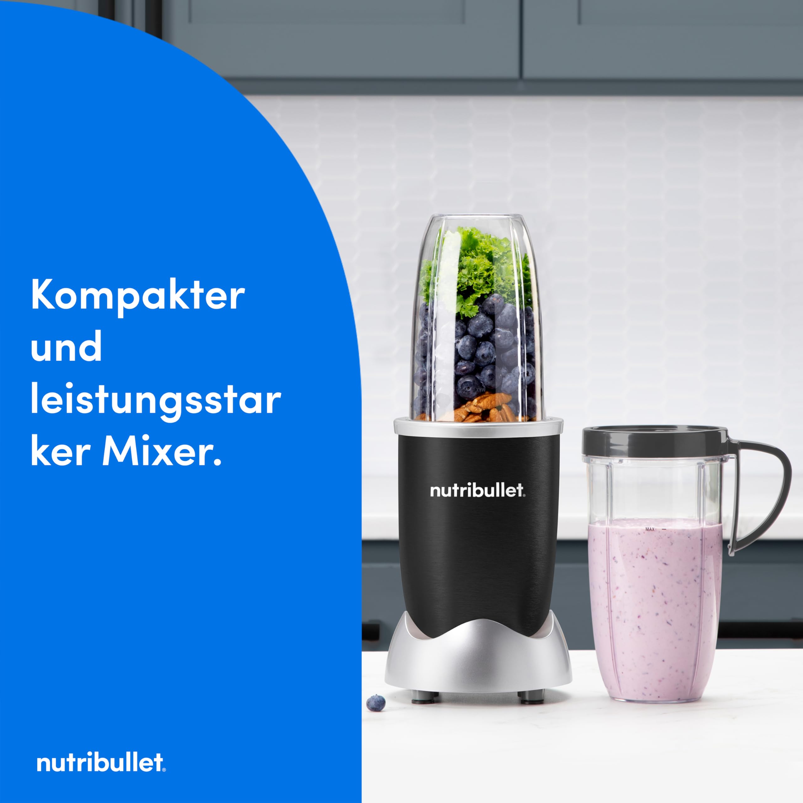 nutribullet-original-600-nb603b-smoothie-maker-600-w-schwarz image 2