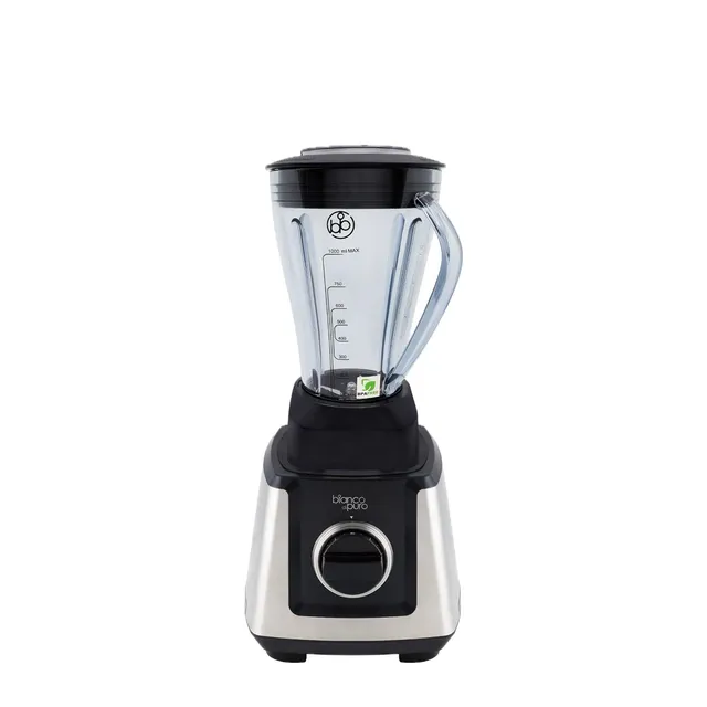 bianco-di-puro-primo-u-standmixer-hochleistungsmixer-mit-1-liter-uno-beh-lter-we image 1