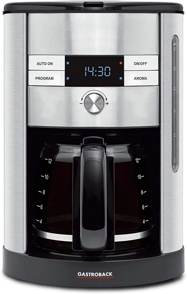 gastroback-42704-design-coffee-aroma-pro-kaffeeautomat-12-tassen-950-watt image 1