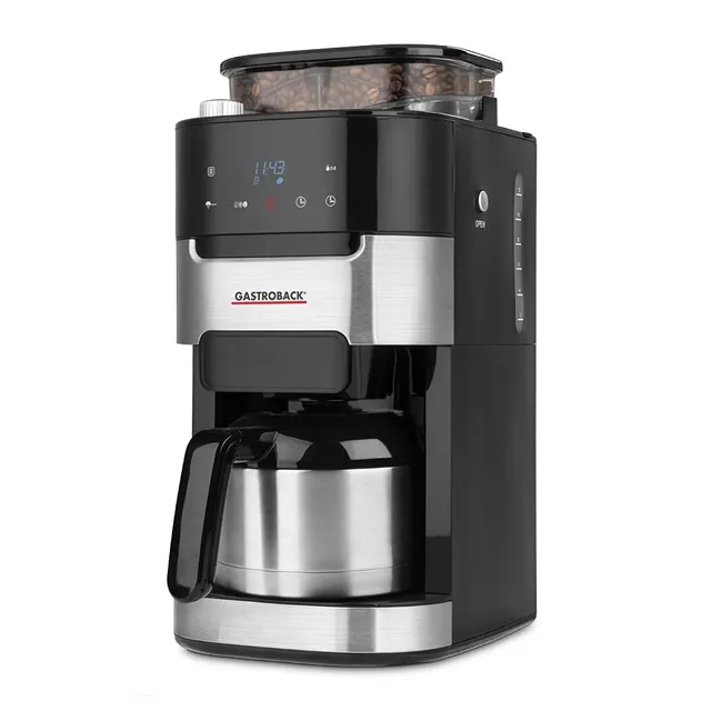 gastroback-grind-brew-pro-thermo-filterkaffeemaschine-mit-mahlwerk-1-0-liter image 1