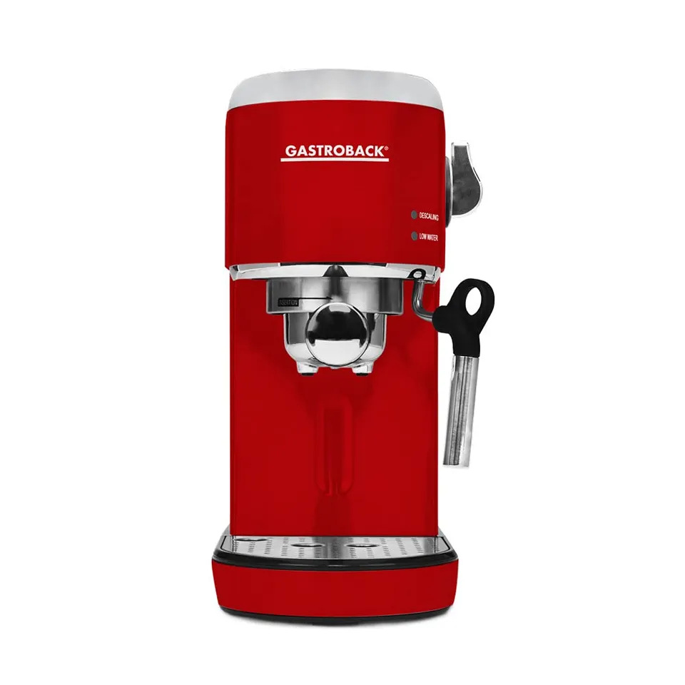 gastroback-42719-design-espresso-piccolo-siebtr-germaschine-rot image 1