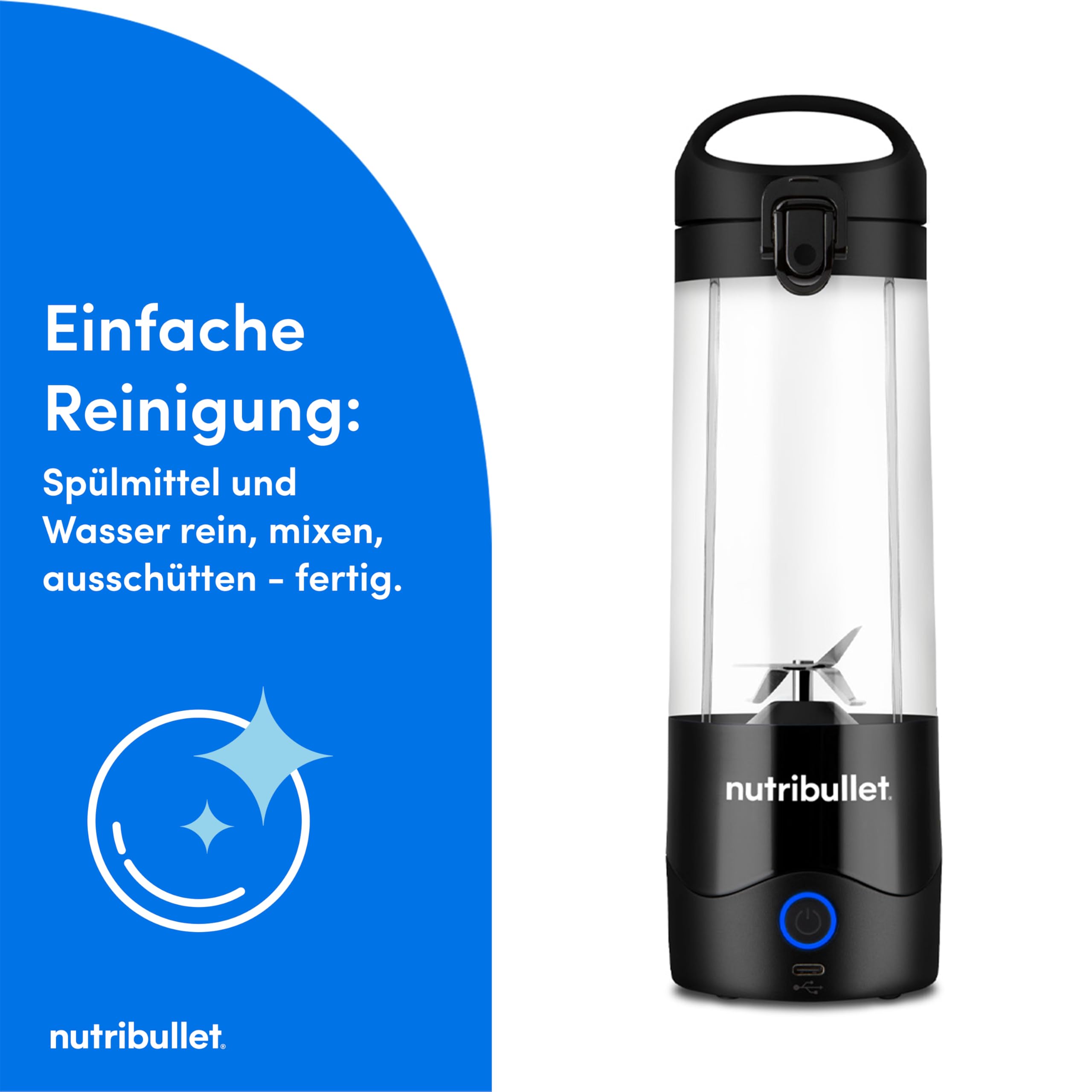 nutribullet-portable-nbp003b-mixer-to-go-475-ml-schwarz-kabellos image 6