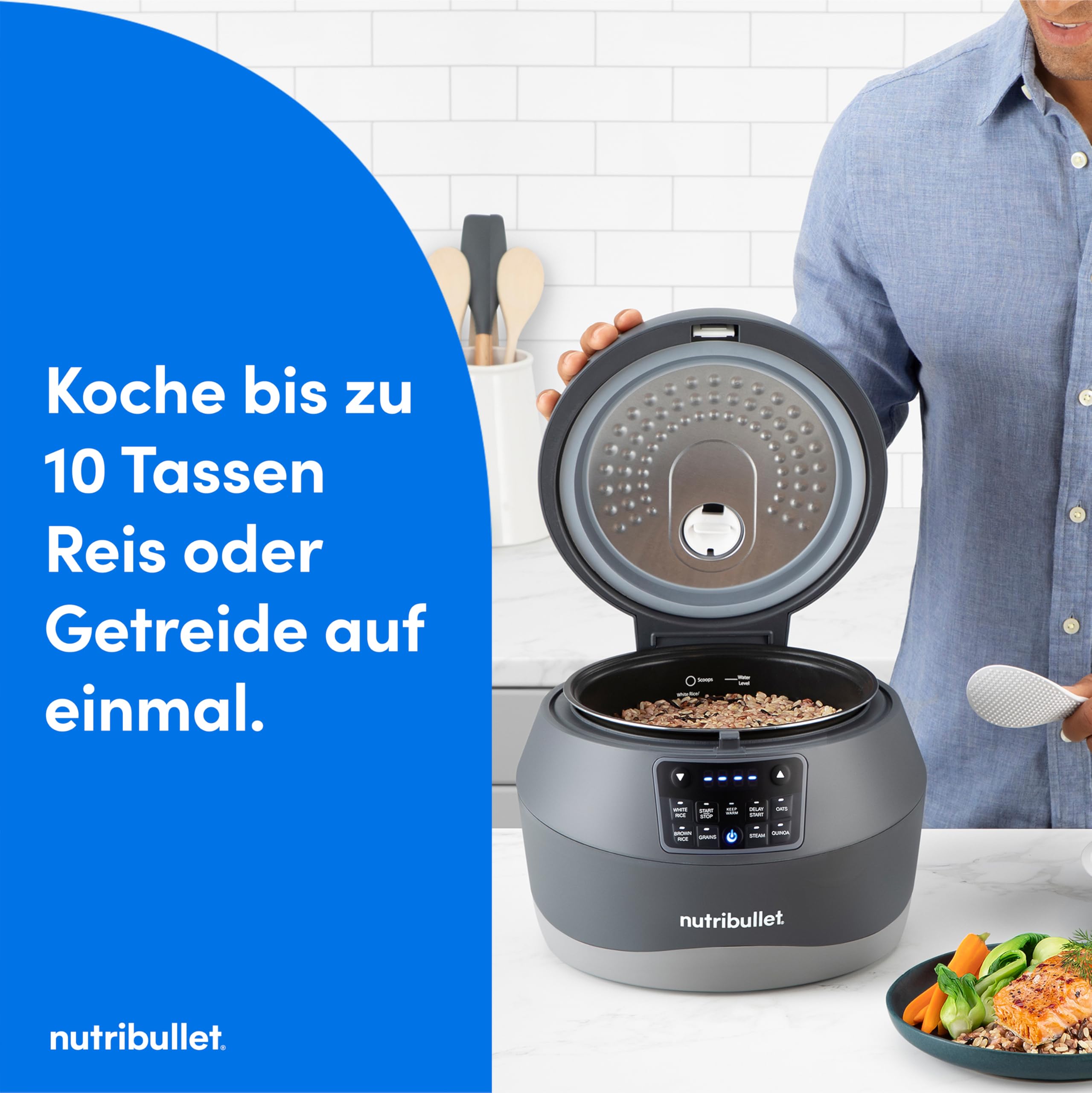 nutribullet-everygrain-cooker-nbrc605dg-reiskocher-10-tassen-600w-grau image 6